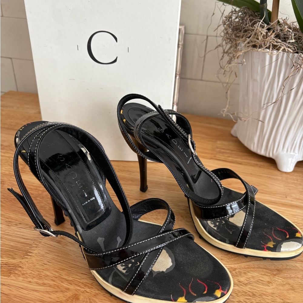 Casadei Black Elegant Stiletto Heels